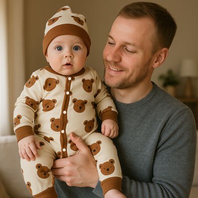 barboteuse-bebe-en-coton-bio-sourire-papa