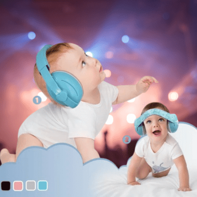 CASQUE ANTI BRUIT BÉBÉ | 2 - EN - 1 - Bébé Harmonie
