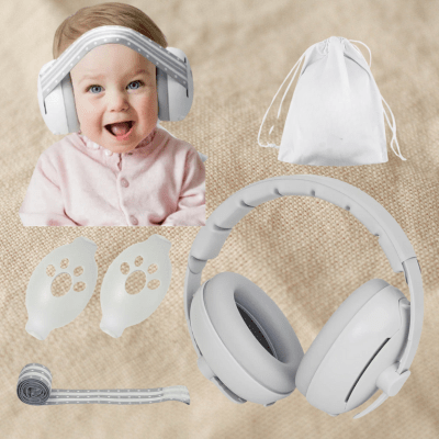 CASQUE ANTI BRUIT BÉBÉ | 2 - EN - 1 - Bébé Harmonie