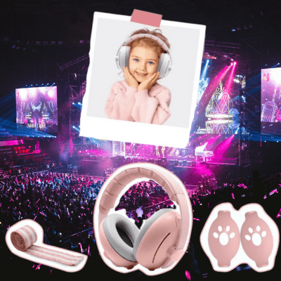 CASQUE ANTI BRUIT BÉBÉ | 2 - EN - 1 - Bébé Harmonie