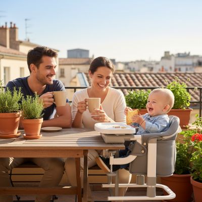 chaise-haute-bebe-easyclip-famille-au-brunch-sur-le-balcon