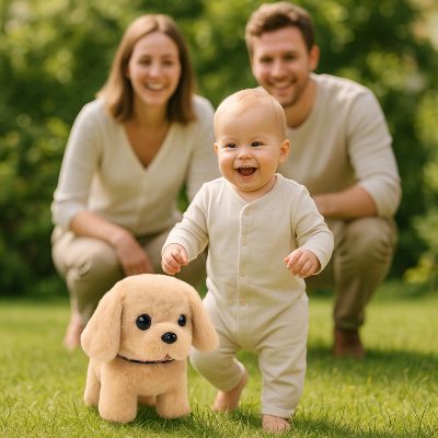 CHIEN EN PELUCHE | KABY™ - Bébé Harmonie
