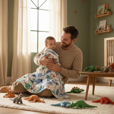 couverture-bebe-dinosaure