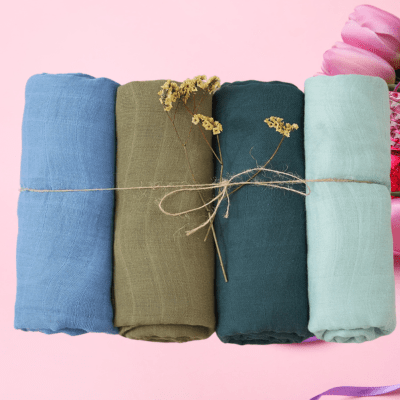 COUVERTURE BEBE | LOT DE 4 - Bébé Harmonie