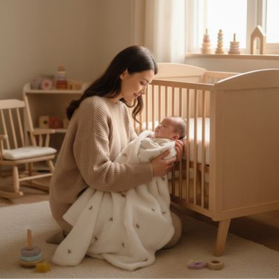 couverture-bebe-ours-polaire-sommeil