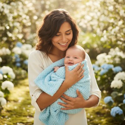 couverture-bebe-ultra-douce-bleu-clair