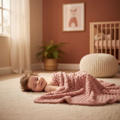 couverture-bebe-ultra-douce-rose