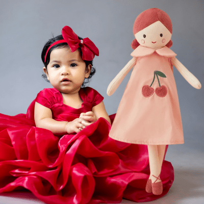 DOUDOU FILLE | FRUTTA™ - Bébé Harmonie