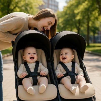moment-intime-maman-bebe-poussette-double-duorbit-noir