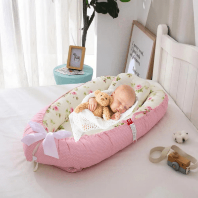 RÉDUCTEUR DE LIT BÉBÉ | FLORAL - Bébé Harmonie