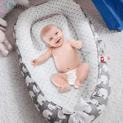 RÉDUCTEUR DE LIT BÉBÉ | FLORAL - Bébé Harmonie