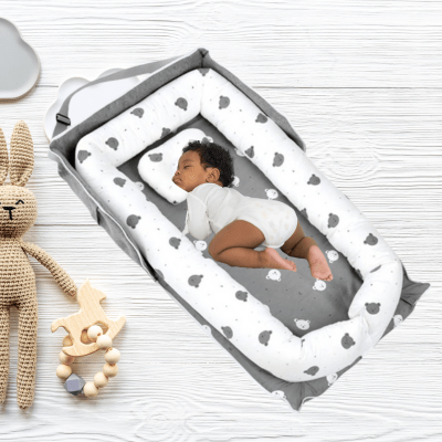 REDUCTEUR DE LIT | OREILLER INTÉGRÉ - Bébé Harmonie