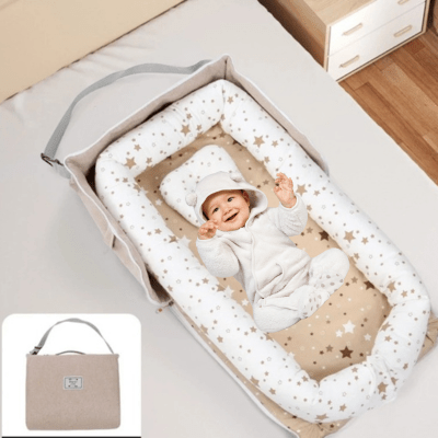REDUCTEUR DE LIT | OREILLER INTÉGRÉ - Bébé Harmonie