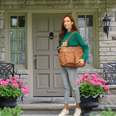 SAC À DOS À LANGER | CUIRFLEX™ - Bébé Harmonie